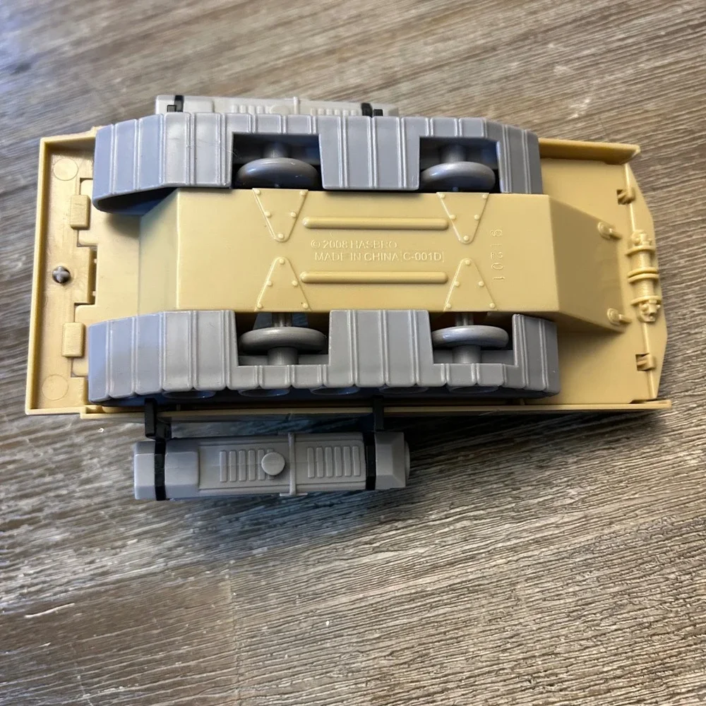 GI Joe M8509 Armored Panther Mini Tank 2008 Hasbro Vehicle Quad Cannon 25th